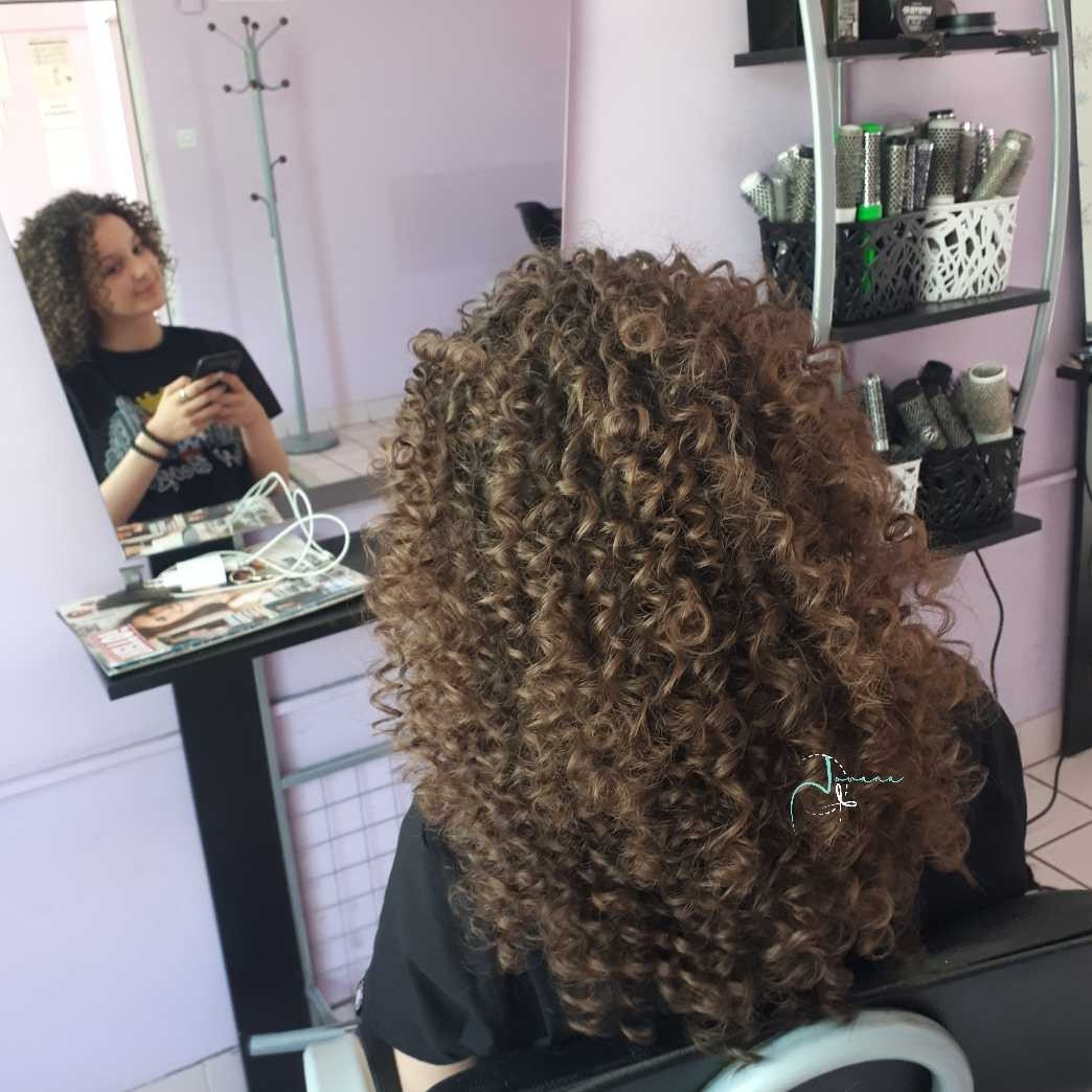 Jovana + #beograd Uvijanje, lokne i talasi Afro lokne - ekstra duga kosa
