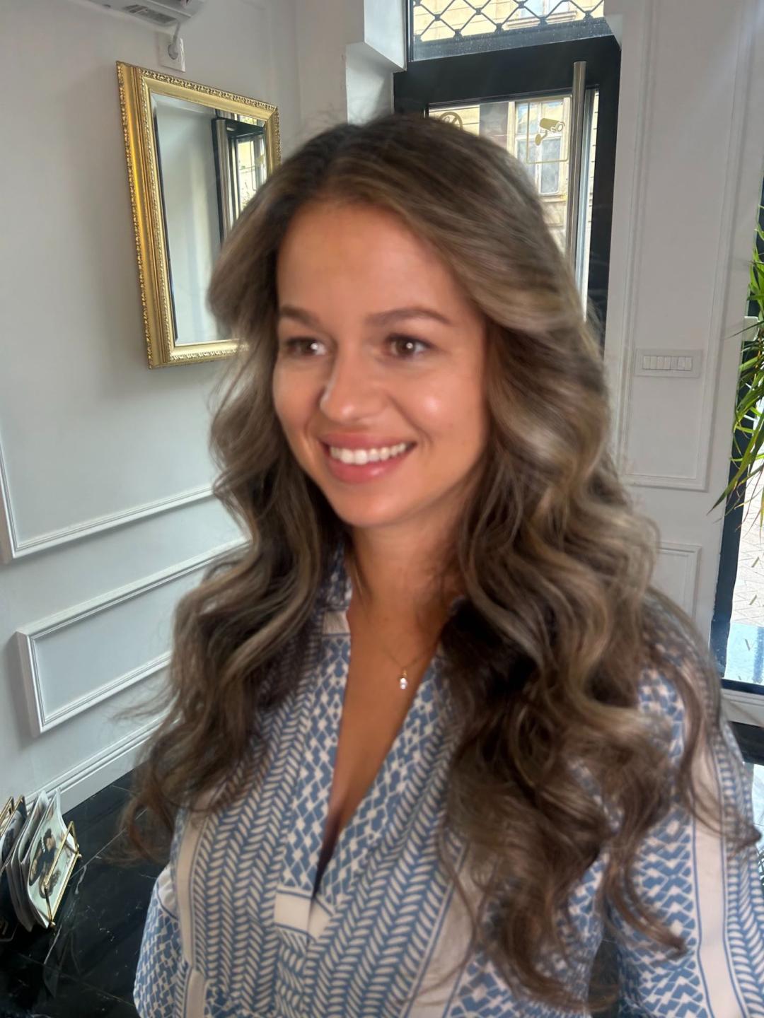Balayage + Preliv +Feniranje + Šišanje +Black Caviar tretman - Esthetique Privé, Beograd Ombre, sombre, balayage Frizerski saloni i frizeri Ombre, sombre, balayage, Beograd, Centar, Stari grad, Dorćol
