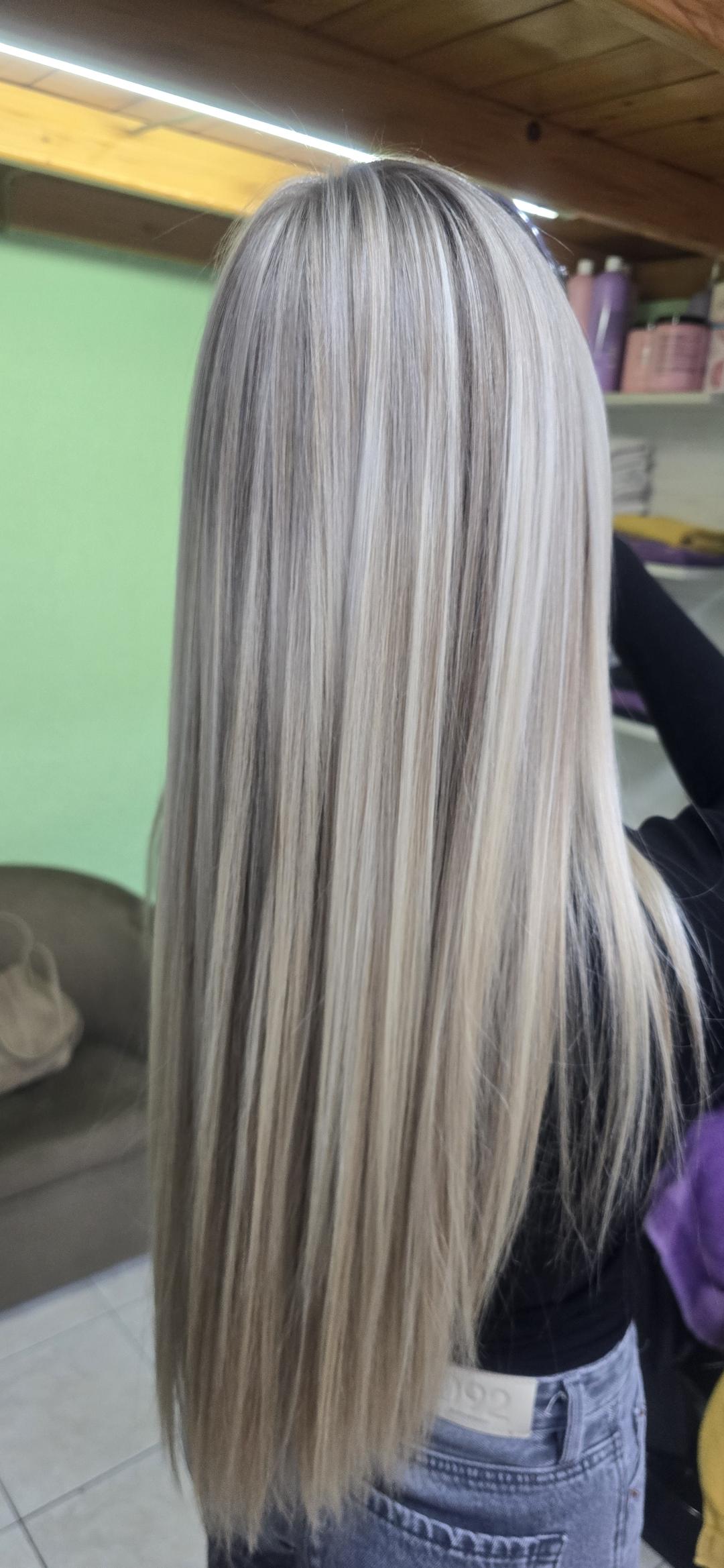 Lilla #novisad Pramenovi Pramenovi na foliju + feniranje - ekstra duga kosa