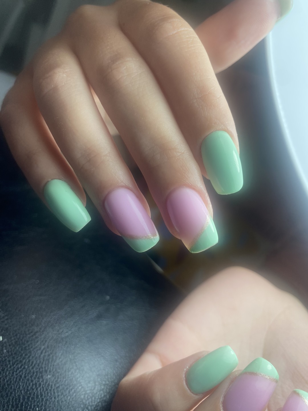 Beauty by Nevena Panić #beograd Izlivanje noktiju Korekcija izlivanja / ojačavanja noktiju gelom - M dužina