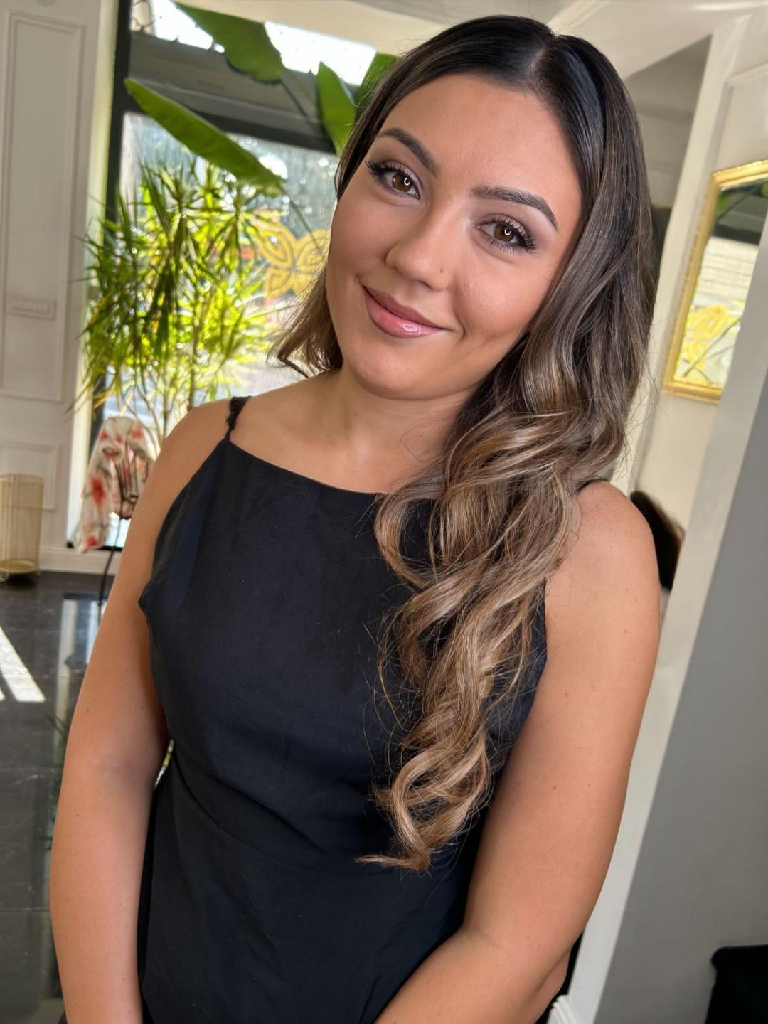 Esthetique Privé #beograd Make-up / šminkanje Profesionalno šminkanje + veštačke trepavice - večernja šminka