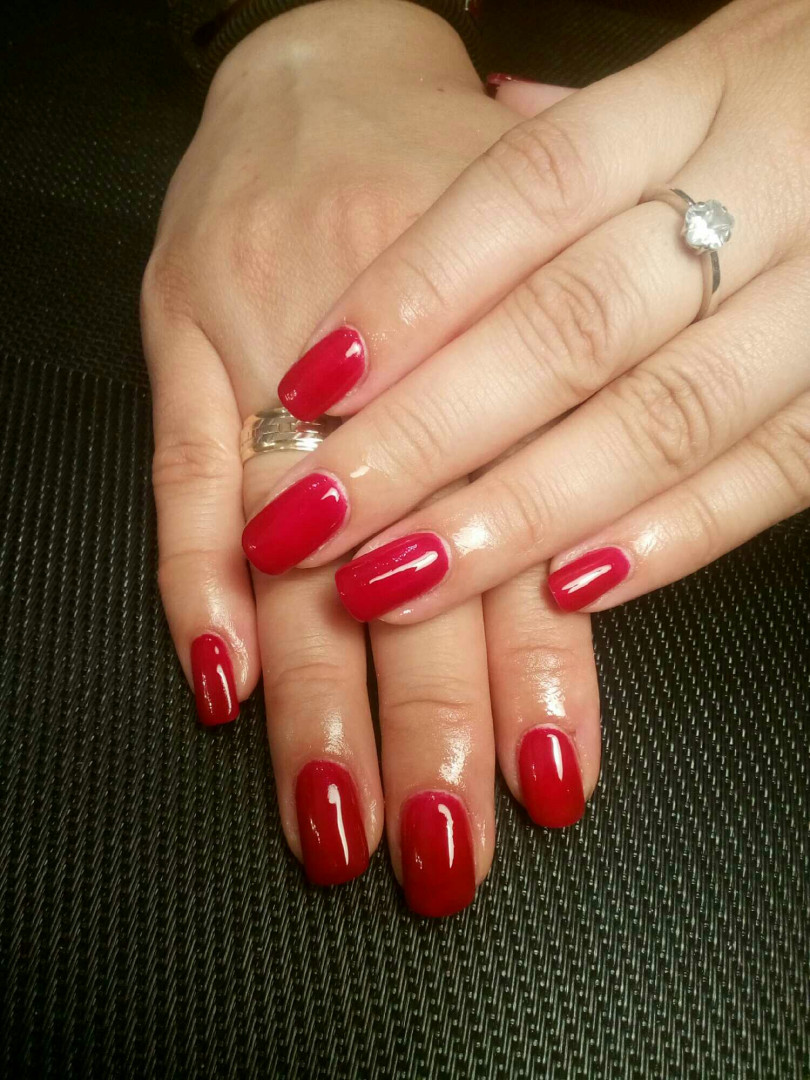 Right Beauty #beograd Ojačavanje noktiju Ojačavanje noktiju gelom dužina 1