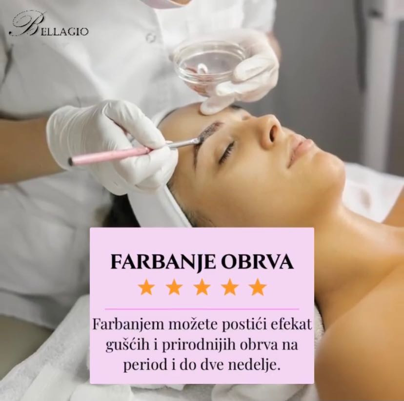 Bellagio beauty center #beograd Depilacija toplim voskom Korekcija obrva voskom / pincetom