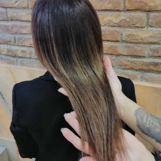 Hair Studio K1 #beograd Farbanje kose Posle Ombre i balayage - srednja dužina kose