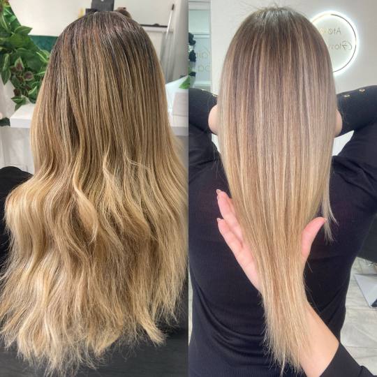 Atelje Glossy Hair #beograd Ombre, sombre, balayage Balayage - kosa srednje dužine / duga kosa