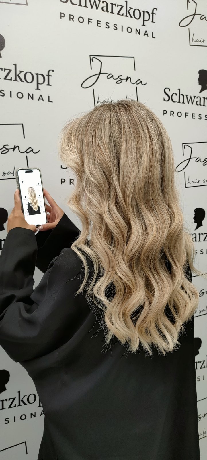 Jasna hair salon #beograd Ombre, sombre, balayage Balayage + preliv + feniranje - duga kosa