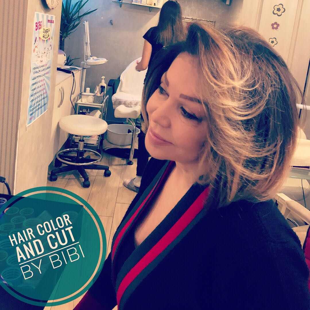 Pramenovi na foliju u 1 / 2 boje / blanšem + preliv - kratka kosa - Bibi beauty centar, Beograd Pramenovi Frizerski saloni Pramenovi, Beograd, Banovo brdo