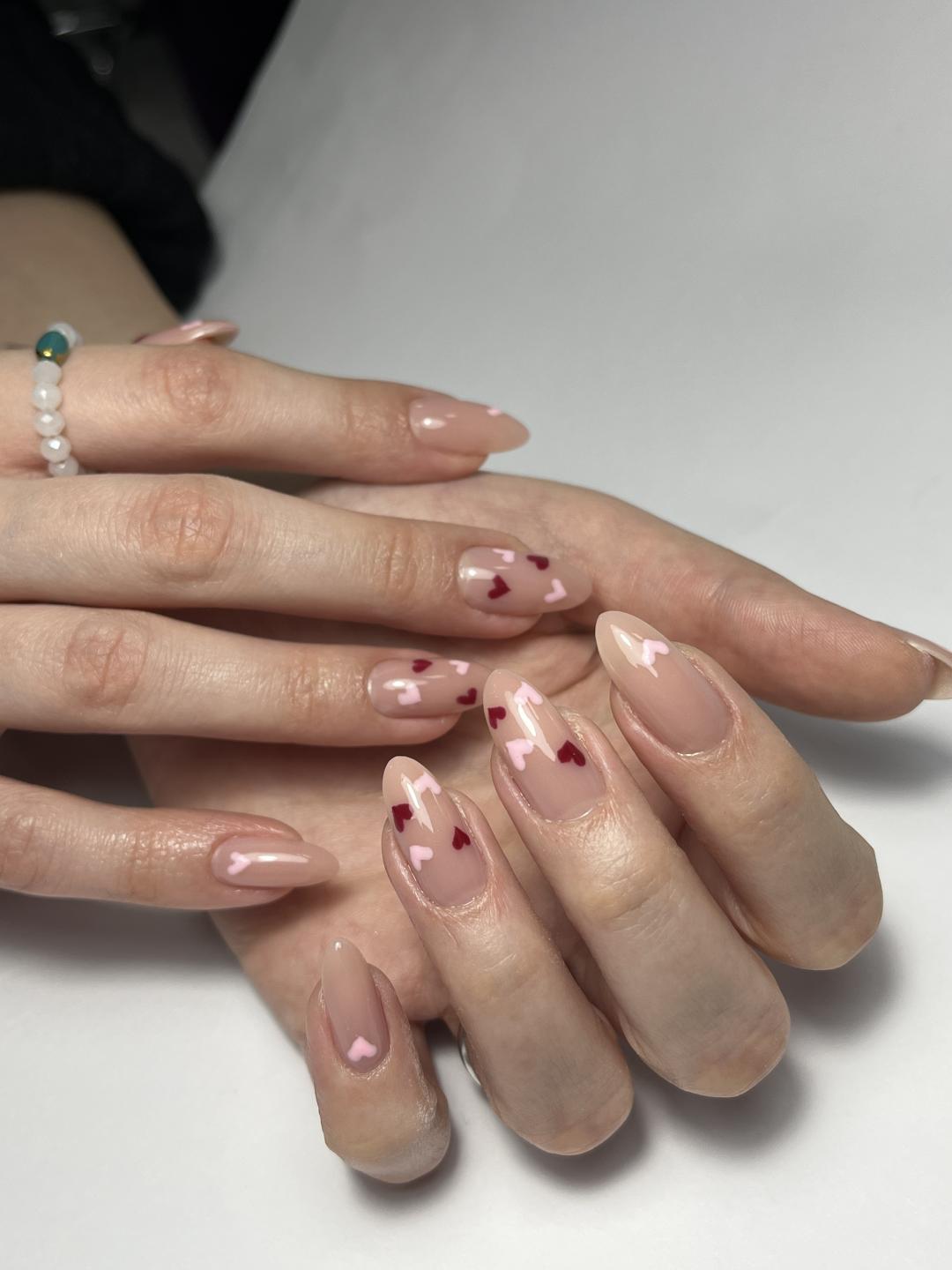 Korekcija ojačavanja noktiju gelom - S dužina - Princess beauty, Niš Ojačavanje noktiju Nokti Ojačavanje noktiju, Niš, Palilula