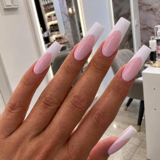 Sneža Nails #beograd Izlivanje noktiju Izlivanje noktiju gelom - XXL dužina Nokti
