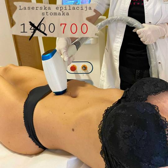 D&D Beauty Center #beograd Laserska epilacija Laserska epilacija celog stomaka - za dame