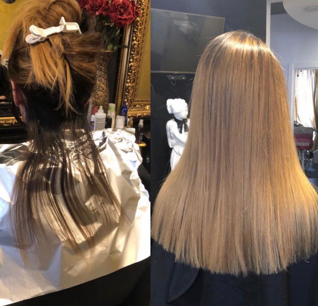 Balayage + preliv + feniranje - duga kosa - Baroque, Beograd Ombre, sombre, balayage Frizerski saloni Ombre, sombre, balayage, Beograd, Vračar, Čubura, Crveni krst