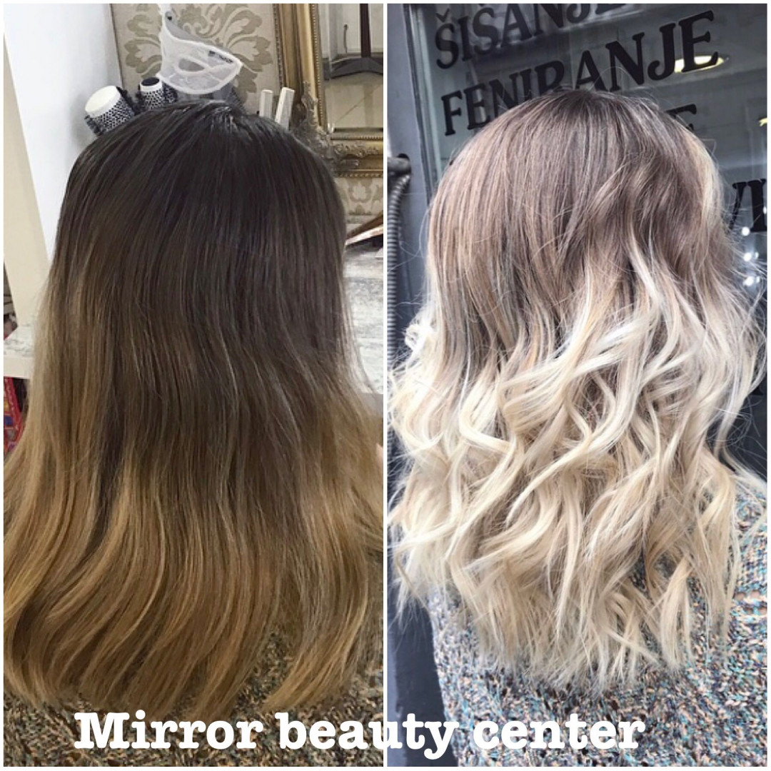 Mirror Beauty Centar #beograd Ombre, sombre, balayage