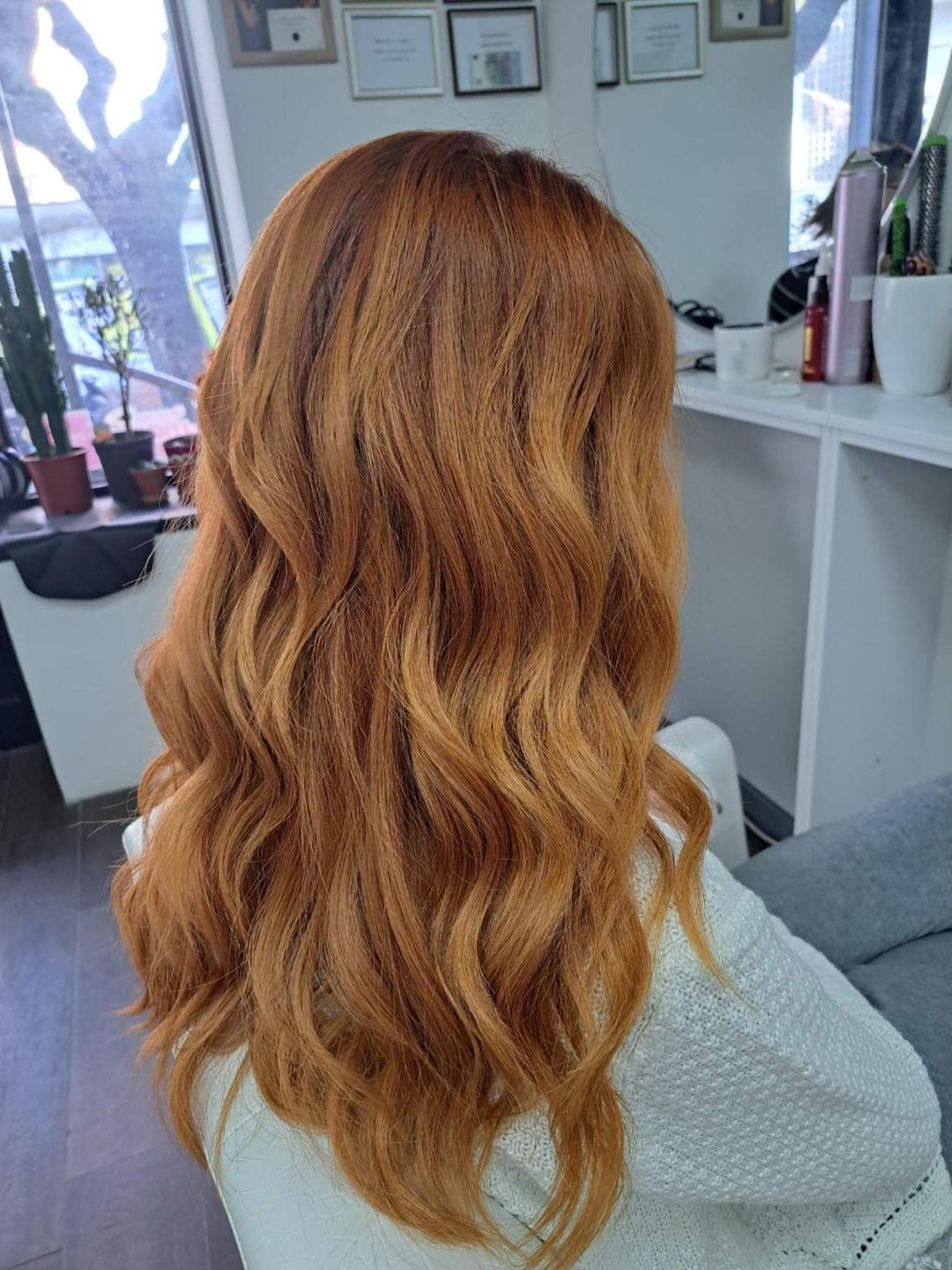 Bella Nova #beograd Feniranje i stilizovanje Feniranje na talase - kosa srednje dužine