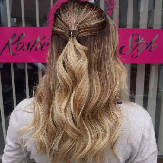 Кostić Style #kragujevac Ombre, sombre, balayage Balayage farbom+ feniranje - ekstra duga kosa