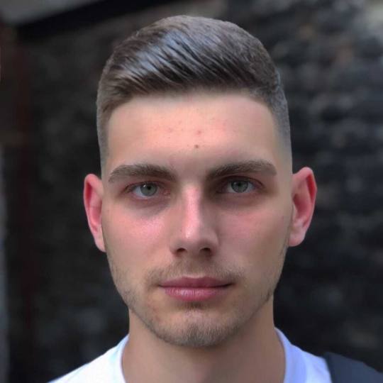 Headroom #beograd Muško šišanje Muško šišanje makazama + mašinicom Nikola hair style