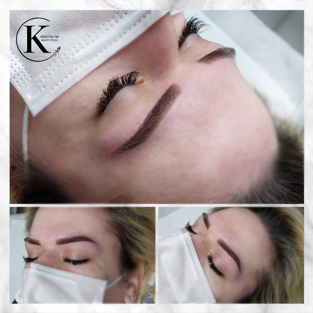 Puder obrve NOVI RAD - Kristal. NI Beauty Studio, Niš Obrve Lice Obrve, Niš, Palilula
