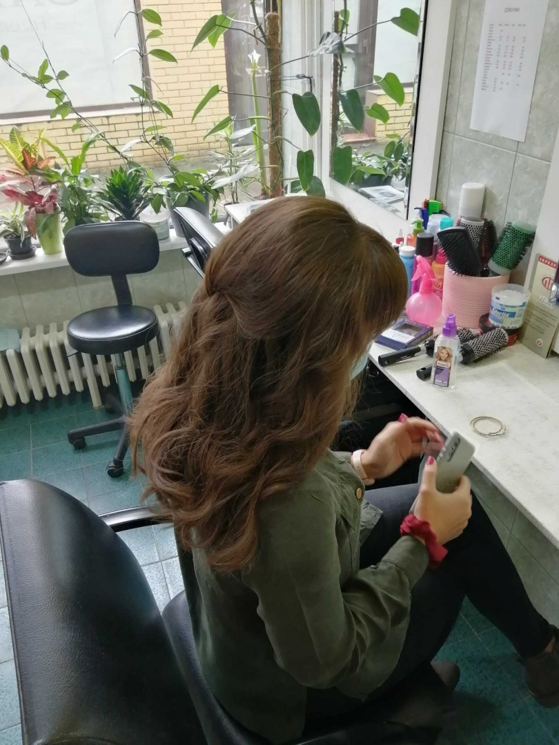 Candy S #novisad Feniranje i stilizovanje Feniranje na ravno - duga kosa