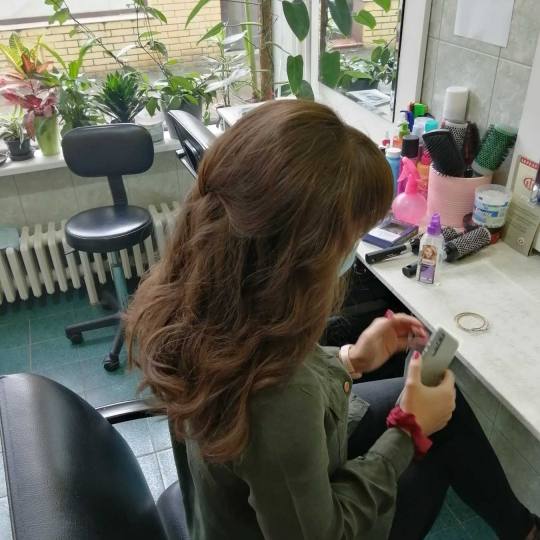 Candy S #novisad Feniranje i stilizovanje Feniranje na ravno - duga kosa
