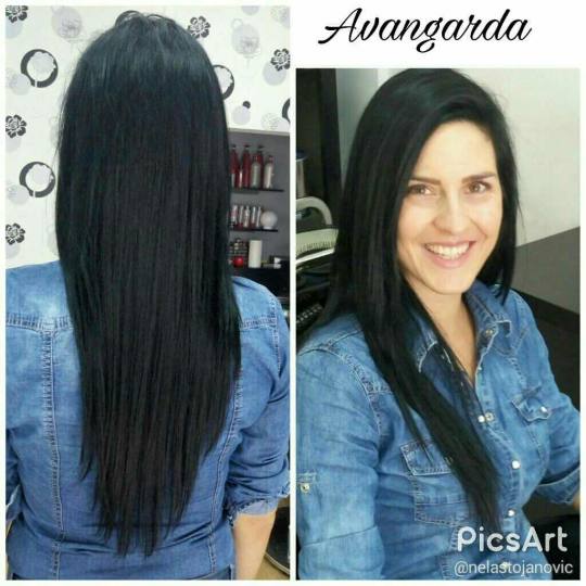 Avangarda #beograd Nadogradnja kose Nadogradnja kose keratin / micro ring 100g - pramenovi  40cm - 5