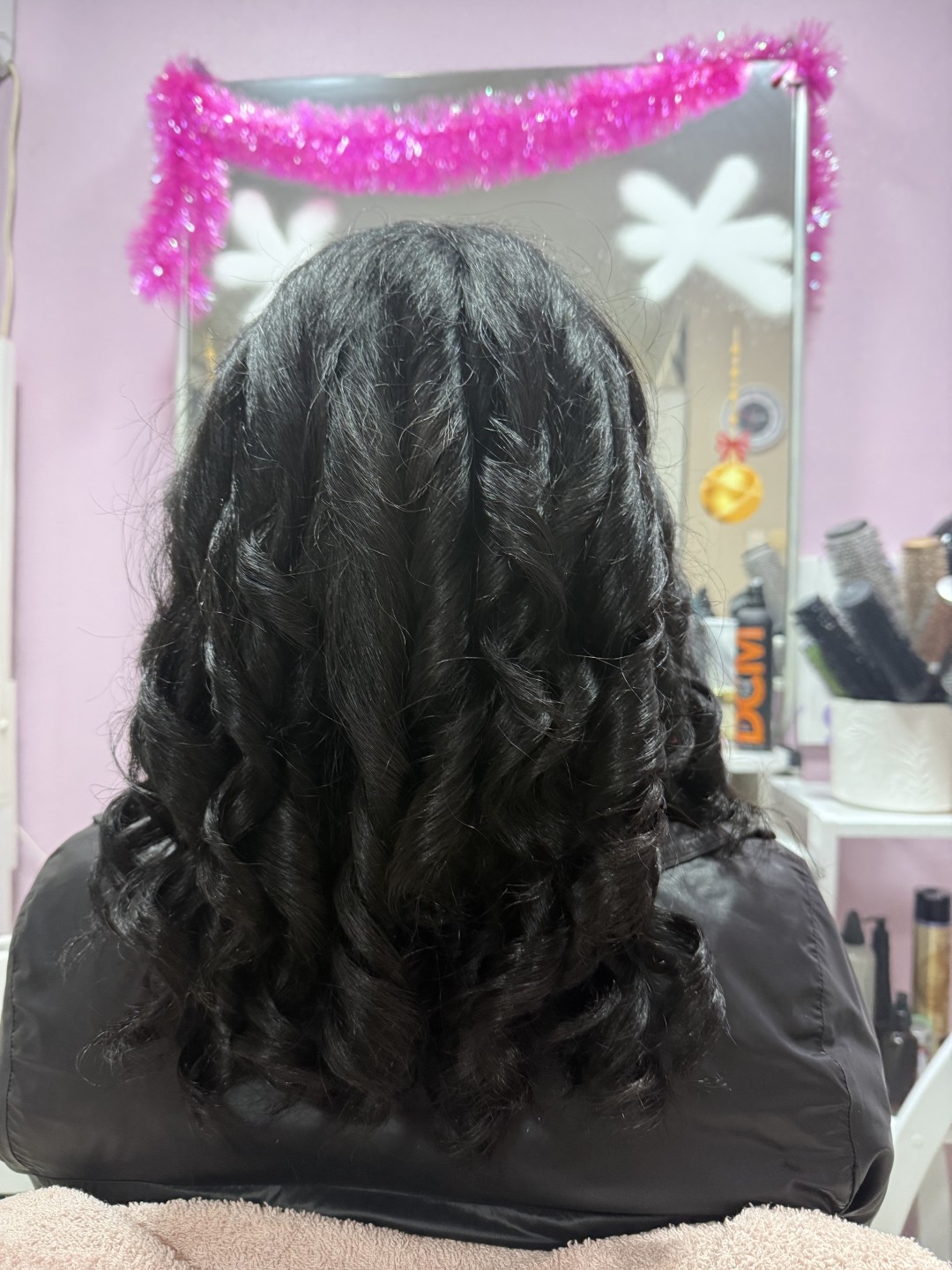 Glow Star #beograd Feniranje i stilizovanje Feniranje na lokne - duga kosa