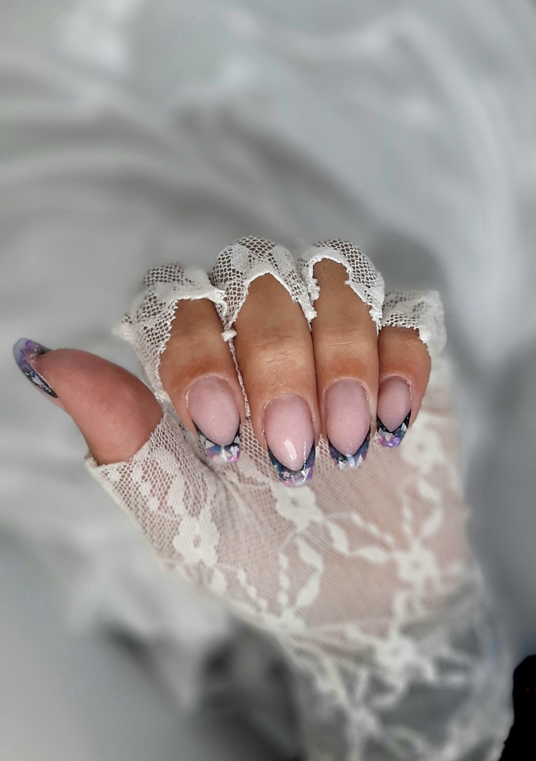 Lady NP #leskovac Izlivanje noktiju Građeni french
