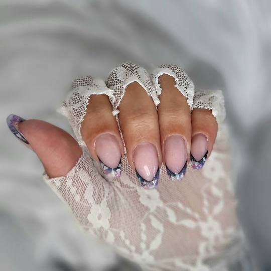 Lady NP #leskovac Izlivanje noktiju Građeni french