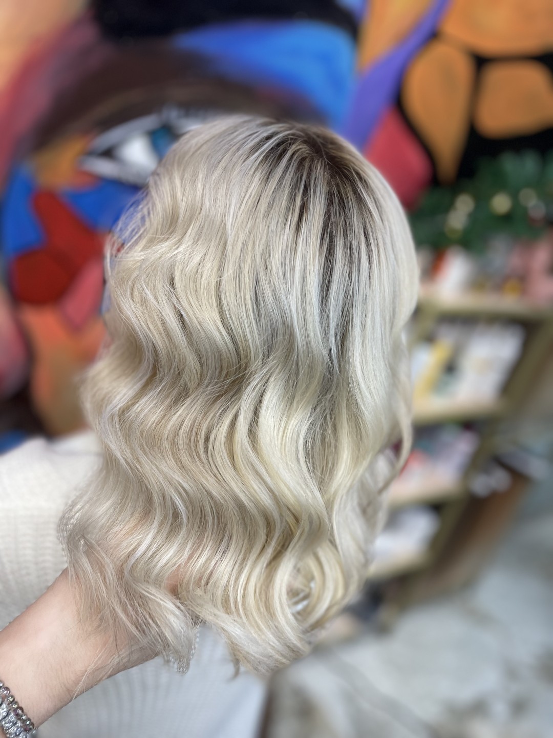 Rič #novisad Pramenovi Pramenovi cele kose - kosa srednje dužine