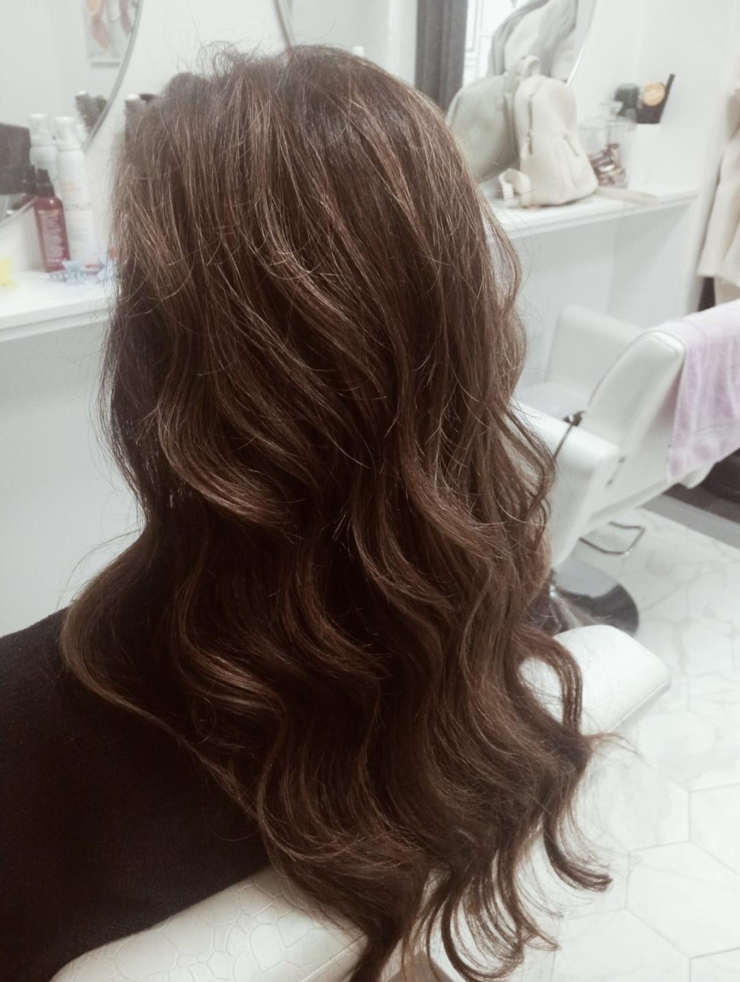 Bella Nova #beograd Farbanje kose Preliv - kosa do polovine leđa