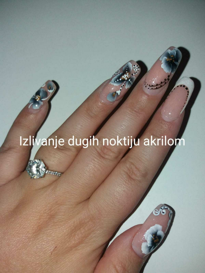Izlivanje noktiju akrilom - dugi nokti - Victoriya Art, Beograd Izlivanje noktiju Nokti Izlivanje noktiju, Beograd, Žarkovo, Cerak, Bele vode