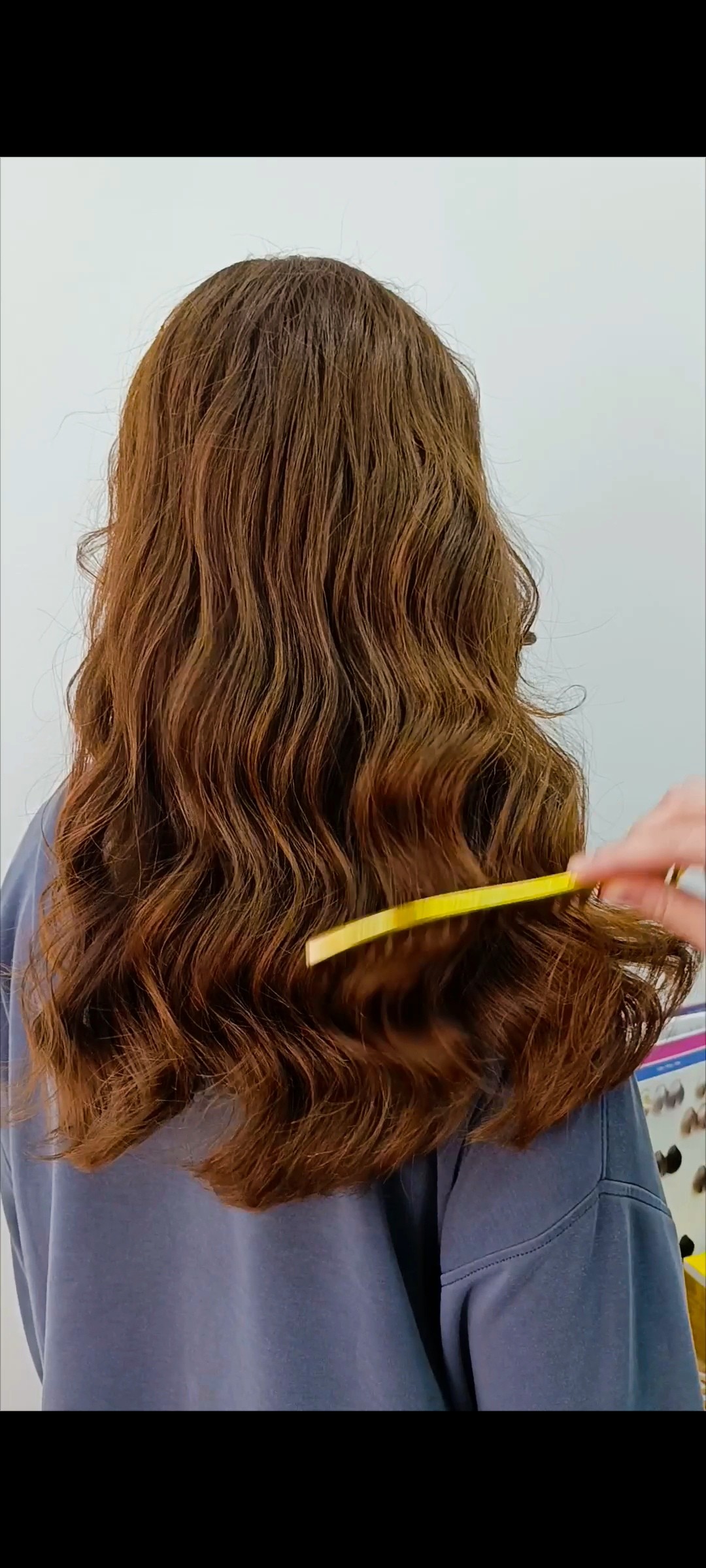 Travijata Donna #novisad Uvijanje, lokne i talasi Lokne na kupu / presu - duga kosa