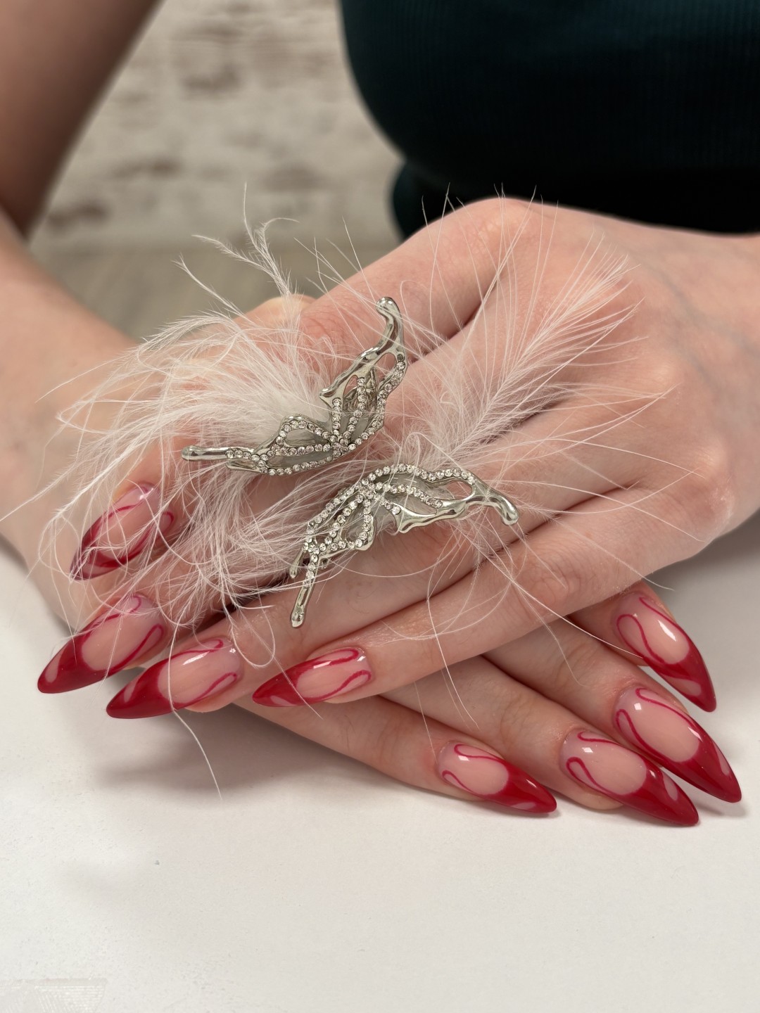 Mo-star-s 5 #beograd Izlivanje noktiju Izlivanje noktiju gelom - M dužina