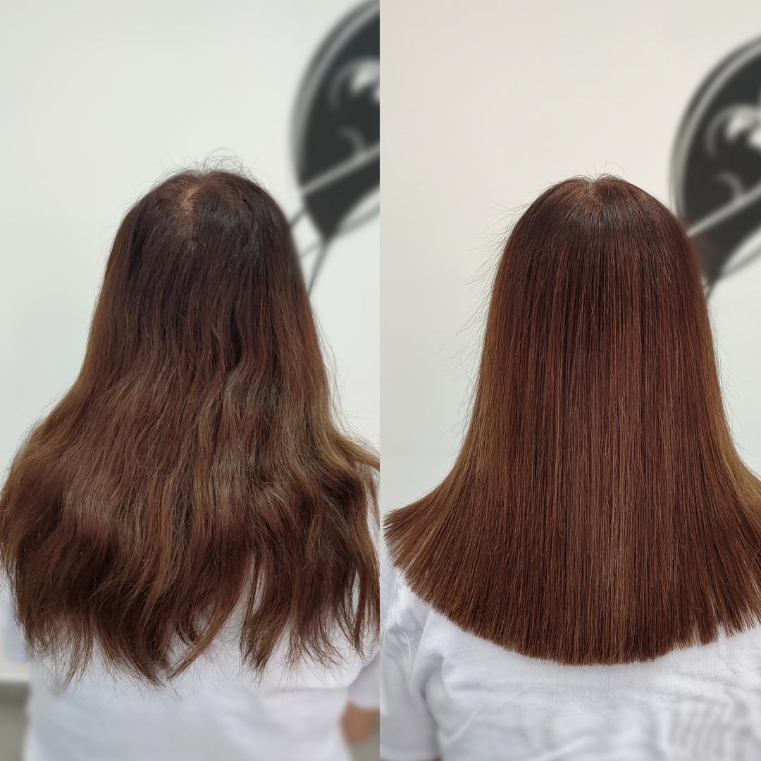 Keratinsko ispravljanje - duga kosa (do lopatica) - Infinity Hair, Novi Sad Ispravljanje kose Frizerski saloni Ispravljanje kose, Novi Sad, Grbavica, Liman, Adamićevo naselje