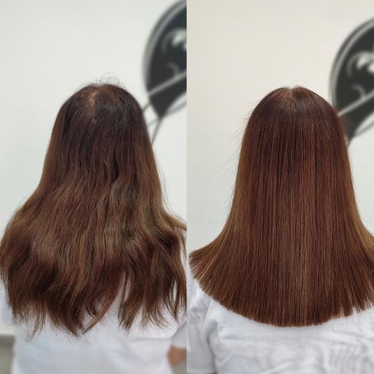 Infinity Hair #novisad Ispravljanje kose Keratinsko ispravljanje - duga kosa (do lopatica)