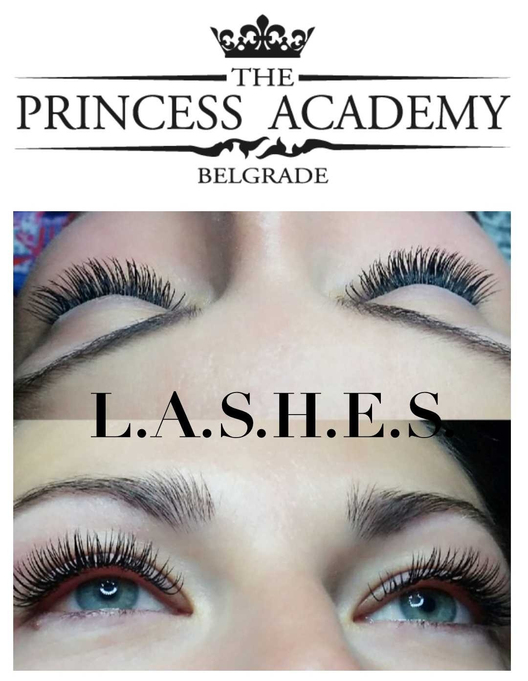 The Princess Academy #beograd Nadogradnja trepavica Nadogradnja svilenih trepavica - 1 na 1