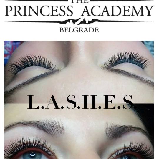 The Princess Academy #beograd Nadogradnja trepavica Nadogradnja svilenih trepavica - 1 na 1