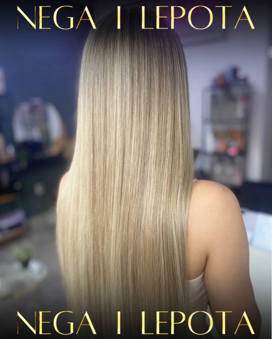 Balayage paket: pramenovi + preliv + OLAPLEX + šišanje + feniranje na ravno - extra duga - Nega i Lepota NS 2, Novi Sad Pramenovi Frizerski saloni Pramenovi, Novi Sad, Rotkvarija, Podbara, Salajka