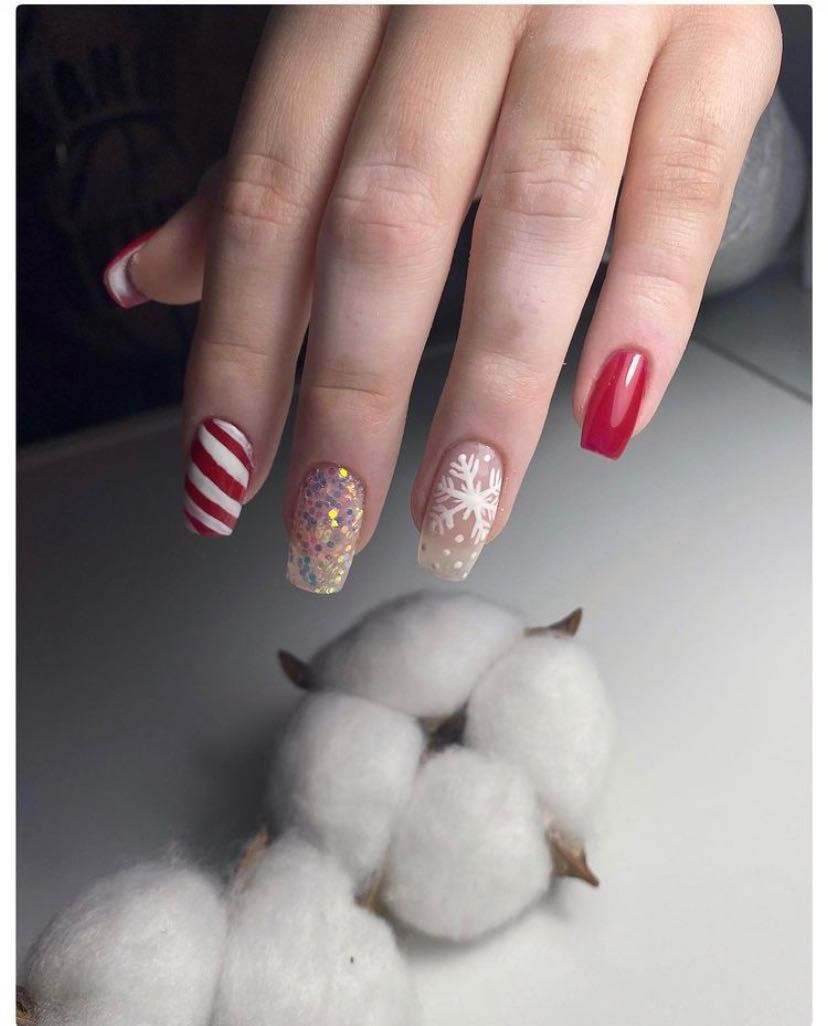 Monami beauty #beograd Ojačavanje noktiju Korekcija ojačavanja noktiju L - dužina