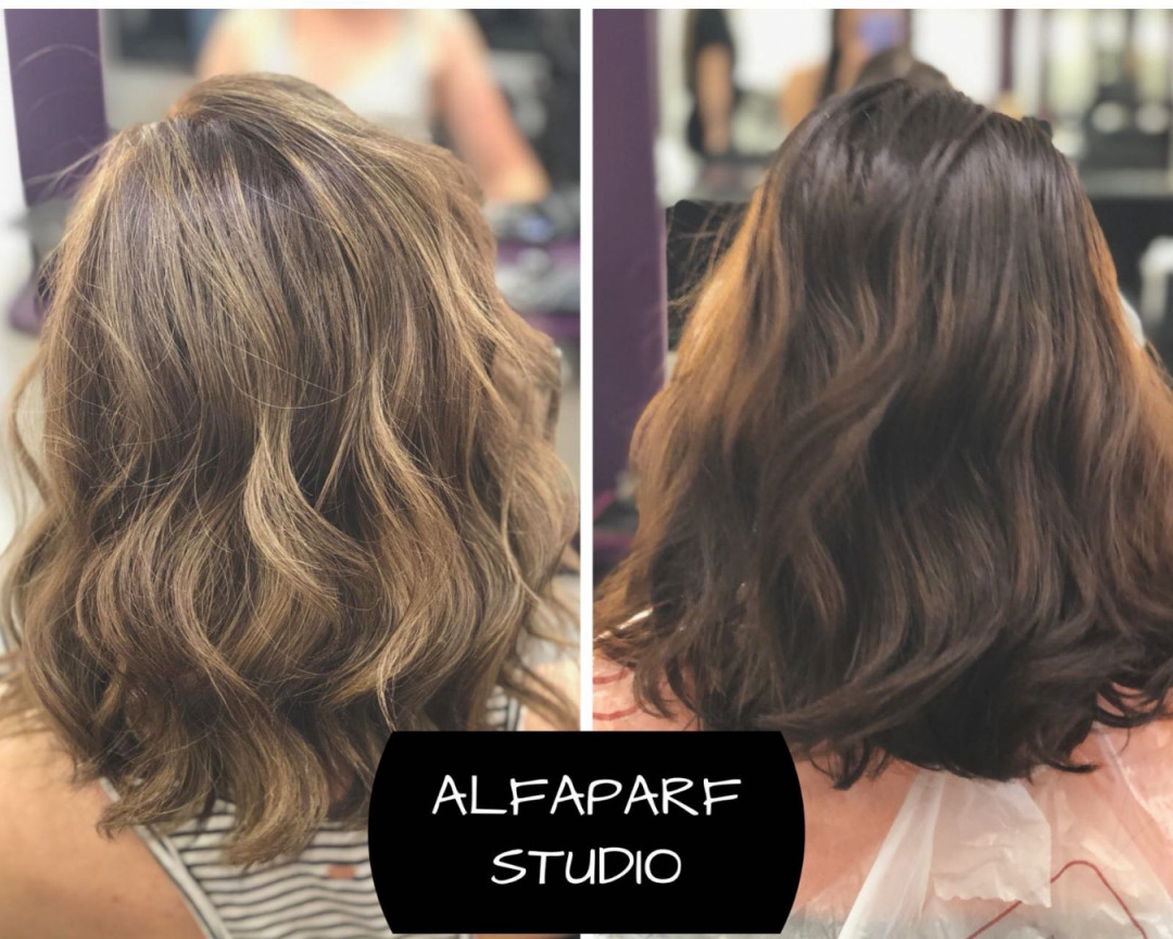 Alfaparf Studio Ada Mall #beograd Ombre, sombre, balayage Balayage / ombre / sombre - kosa srednje dužine