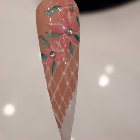 Albina Unisex Studio Lepote #temerin Ukrašavanje noktiju Nail art - 1 nokat