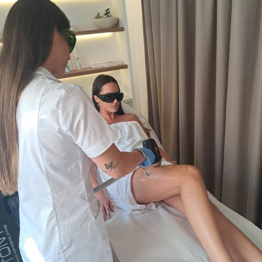 Nirvana Health and Beauty Studio #beograd Laserska epilacija Laserska epilacija celih nogu - za dame