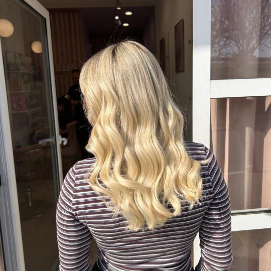 Cordelia #beograd Pramenovi Pramenovi na foliju + feniranje - duga kosa