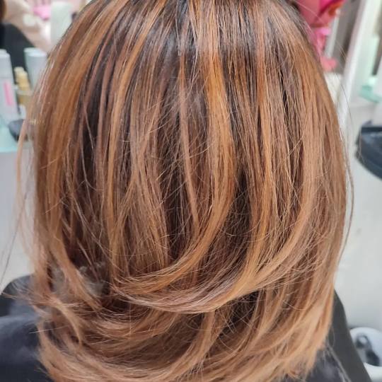 Make Up Jaca #beograd Pramenovi Pramenovi na foliju 1 boja - poluduga kosa