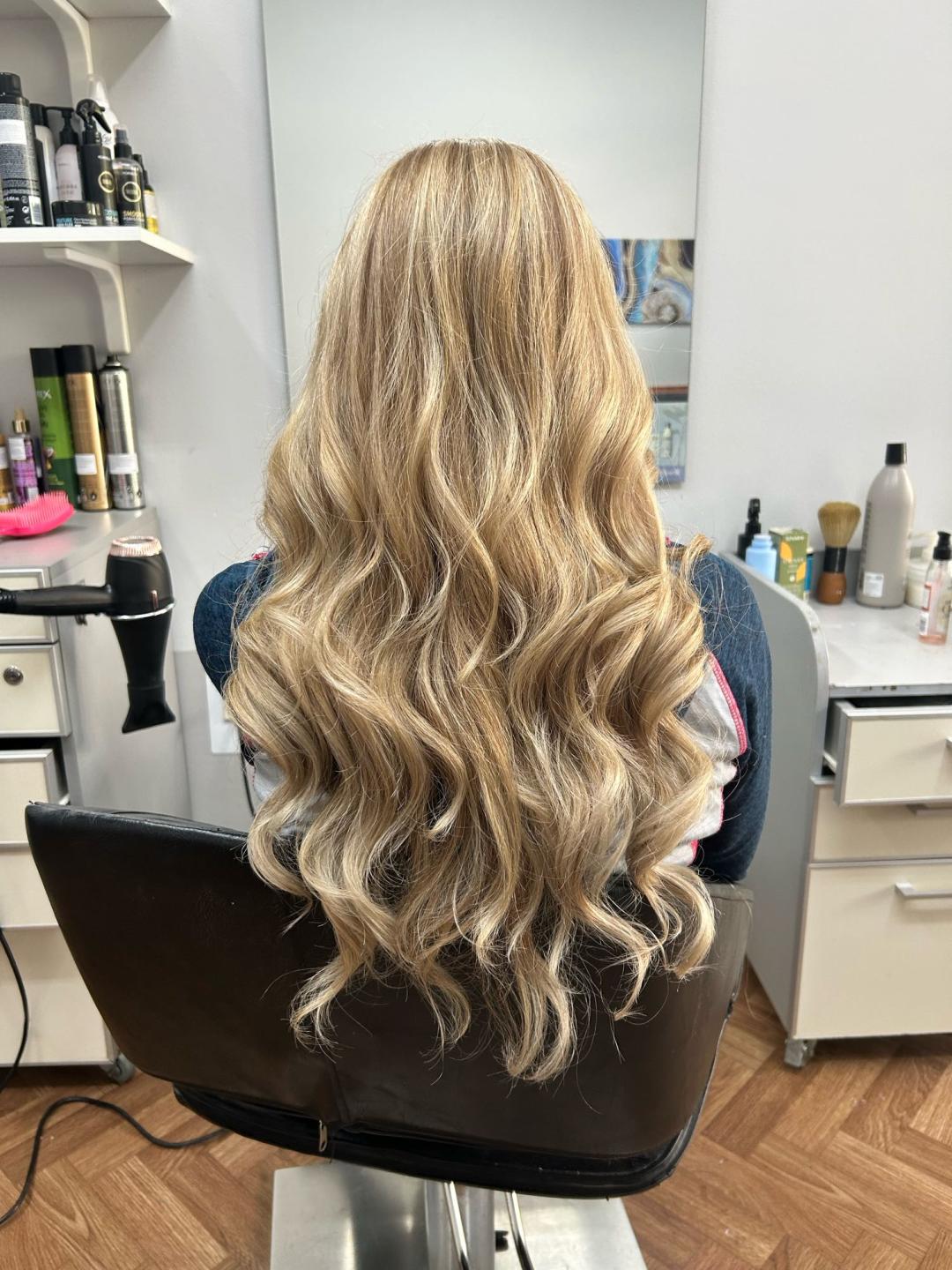 Pramenovi na foliju - ekstra duga kosa - Veolmis, Beograd Pramenovi Frizerski saloni Pramenovi, Beograd, Banovo brdo