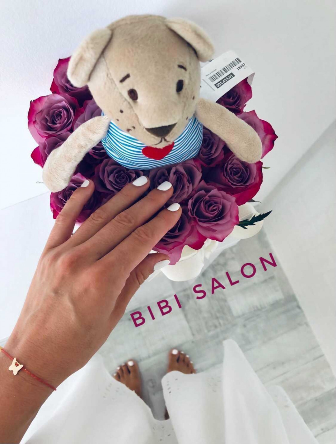 Bibi beauty centar #beograd Estetski pedikir SPA pedikir + gel lak