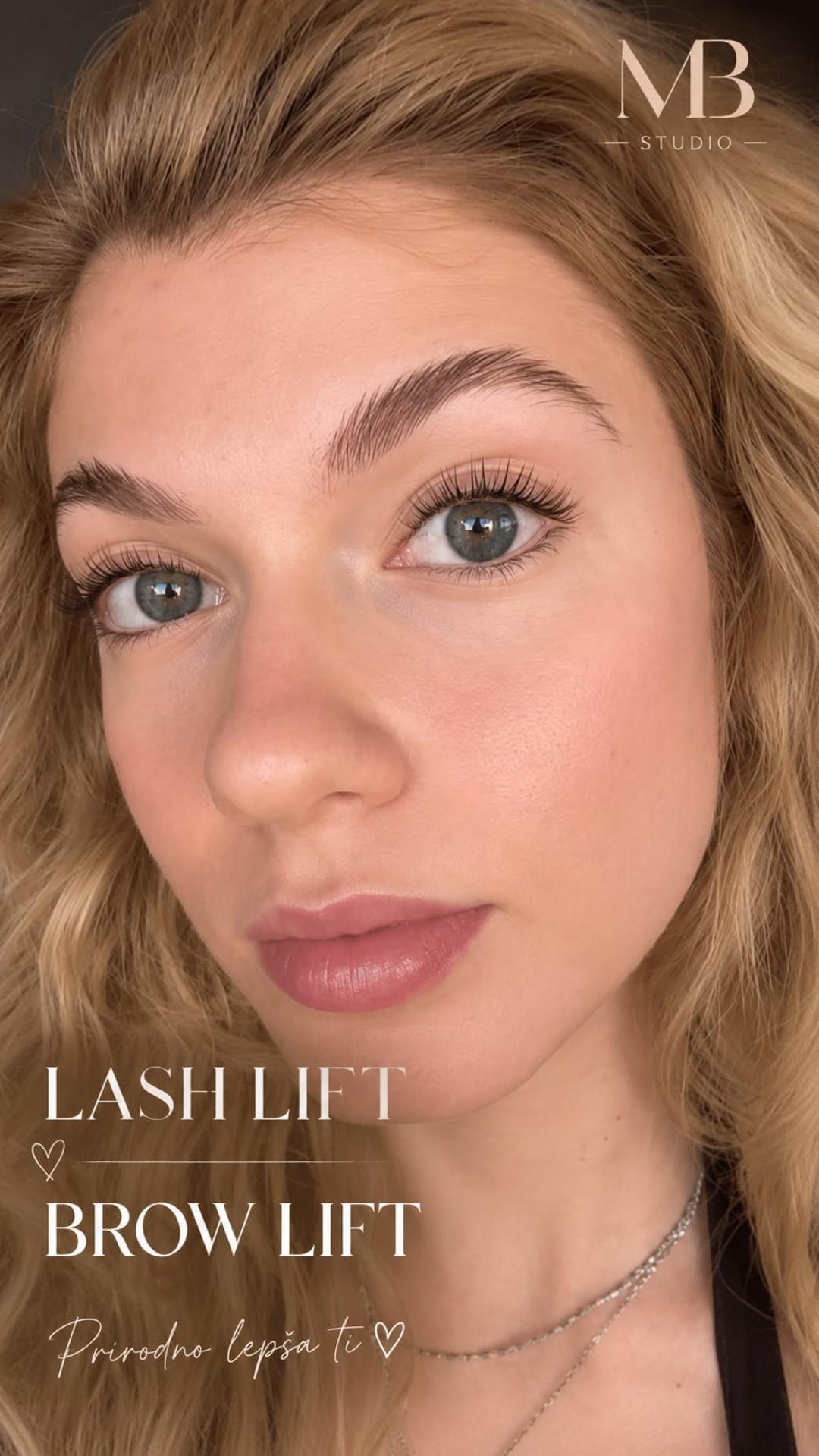 Brow lift + lash lift - MB Studio, Beograd Lash lift Lice Lash lift, Beograd, Zemun Centar