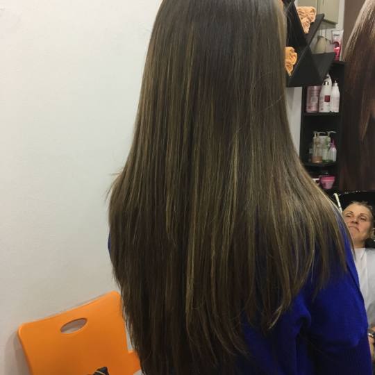 Valentina - Tina S #beograd Ispravljanje kose Keratinsko ispravljanje kose - ekstra duga kosa kerati