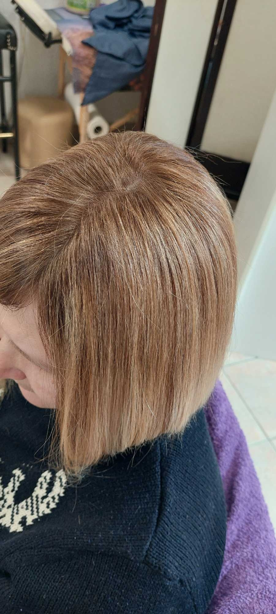 Keratinsko ispravljanje kose / keratinska nega bez ispravljanja - kosa srednje dužine - paž - TeoS - Zemun, Beograd Keratinski tretmani Frizerski saloni Keratinski tretmani, Beograd, Zemun Centar