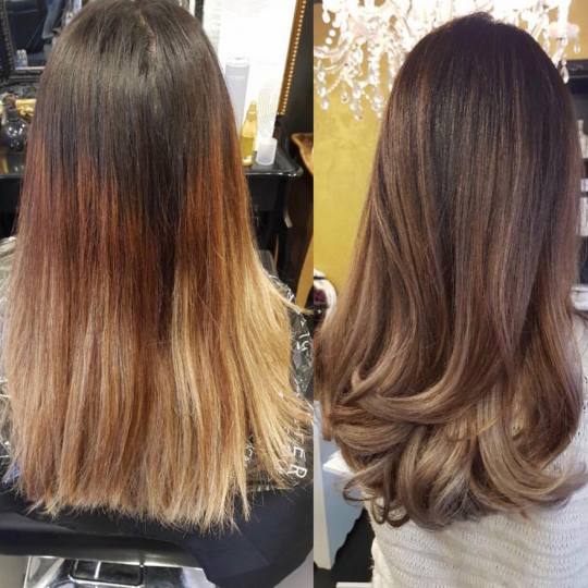 Baroque #beograd Ombre, sombre, balayage Ombre + preliv + feniranje - duga kosa