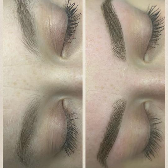 Libero #beograd Obrve Korekcija obrva voskom / pincetom + farbanje obrva