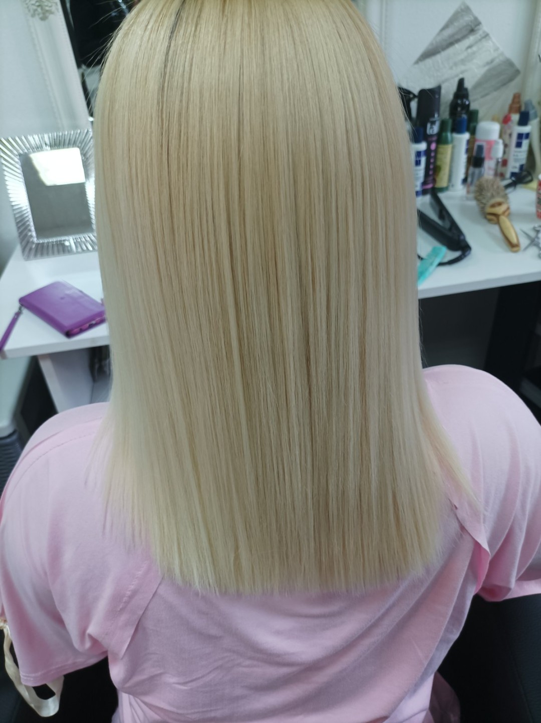 Shiny Look Gordina #nis Keratinski tretmani Keratinsko ispravljanje kose - tanka kosa srednje dužine